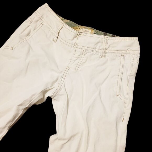 Vintage Y2K Aritzia Talula White Pants Skinny Size: 0 - Picture 2 of 6